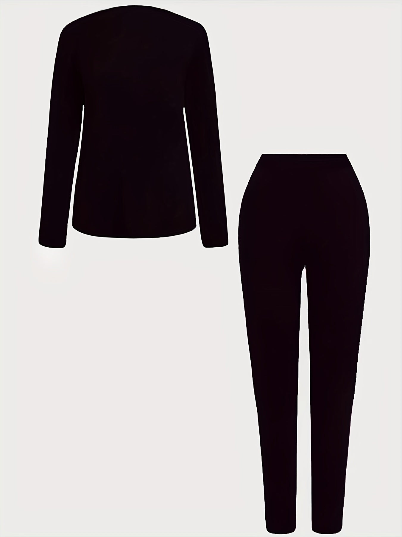 Halloween Horror Drinks Print Tee & Leggings Set