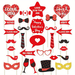 30pcs Wedding Photo Props Funny Party Decoration