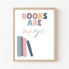 Books Are Magic Classroom Poster Education Poster For Preschool