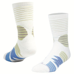 Breathable Basketball Socks, 1 Pair, Mid calf, Independent Packaging