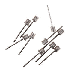 10pcs Inflating Needles for Soccer Basketball Football Air Pump