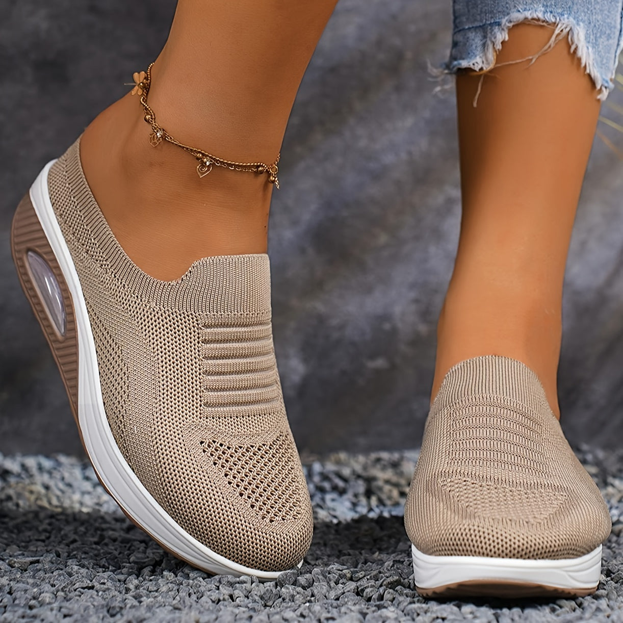 Mesh Breathable Air Cushion Sports Sandals Lightweight Non Slip Sneakers