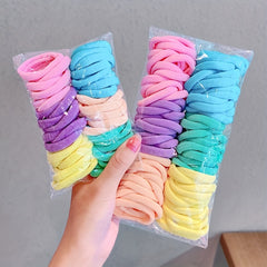 50pcs Hair Ties Set Elastic Hair Bands Accessories for Girls