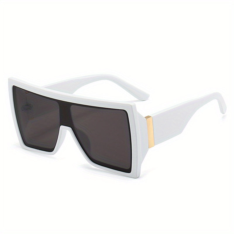 Oversized Sunglasses Flat Top Gradient UV400