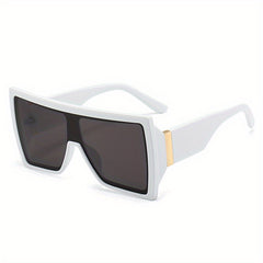 Oversized Sunglasses Flat Top Gradient UV400