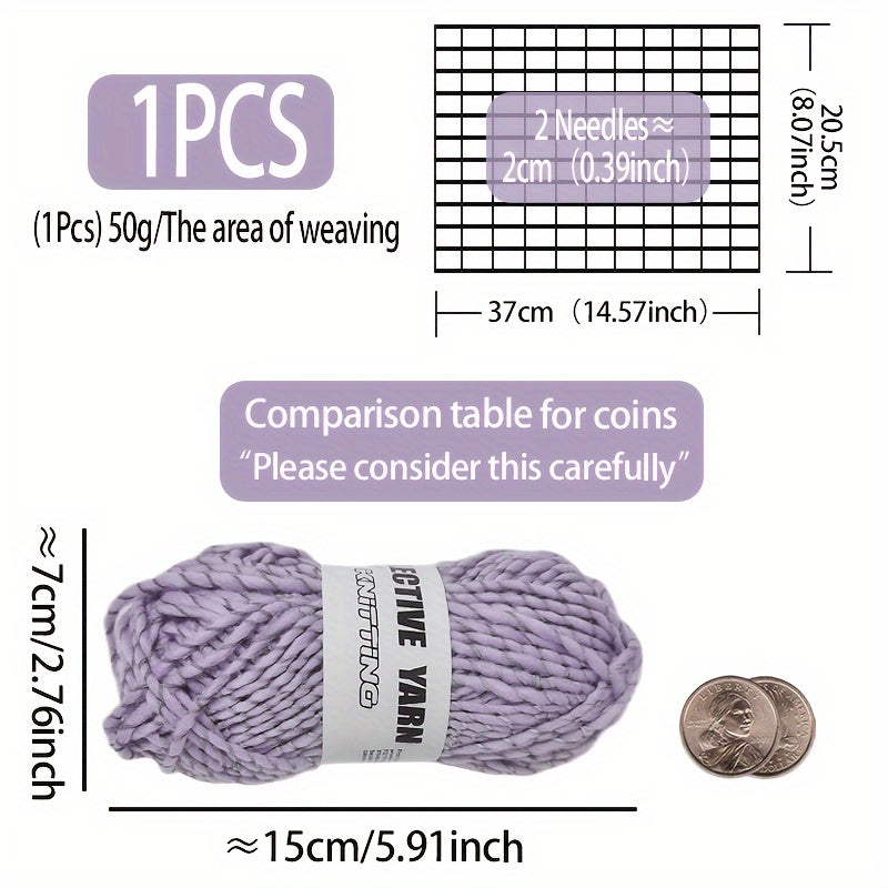 Reflective Wool Icelandic Wool Reflective Thread 50g 50m