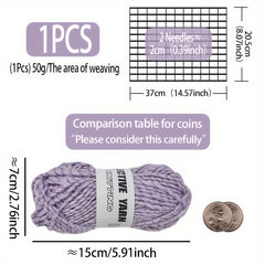 Reflective Wool Icelandic Wool Reflective Thread 50g 50m