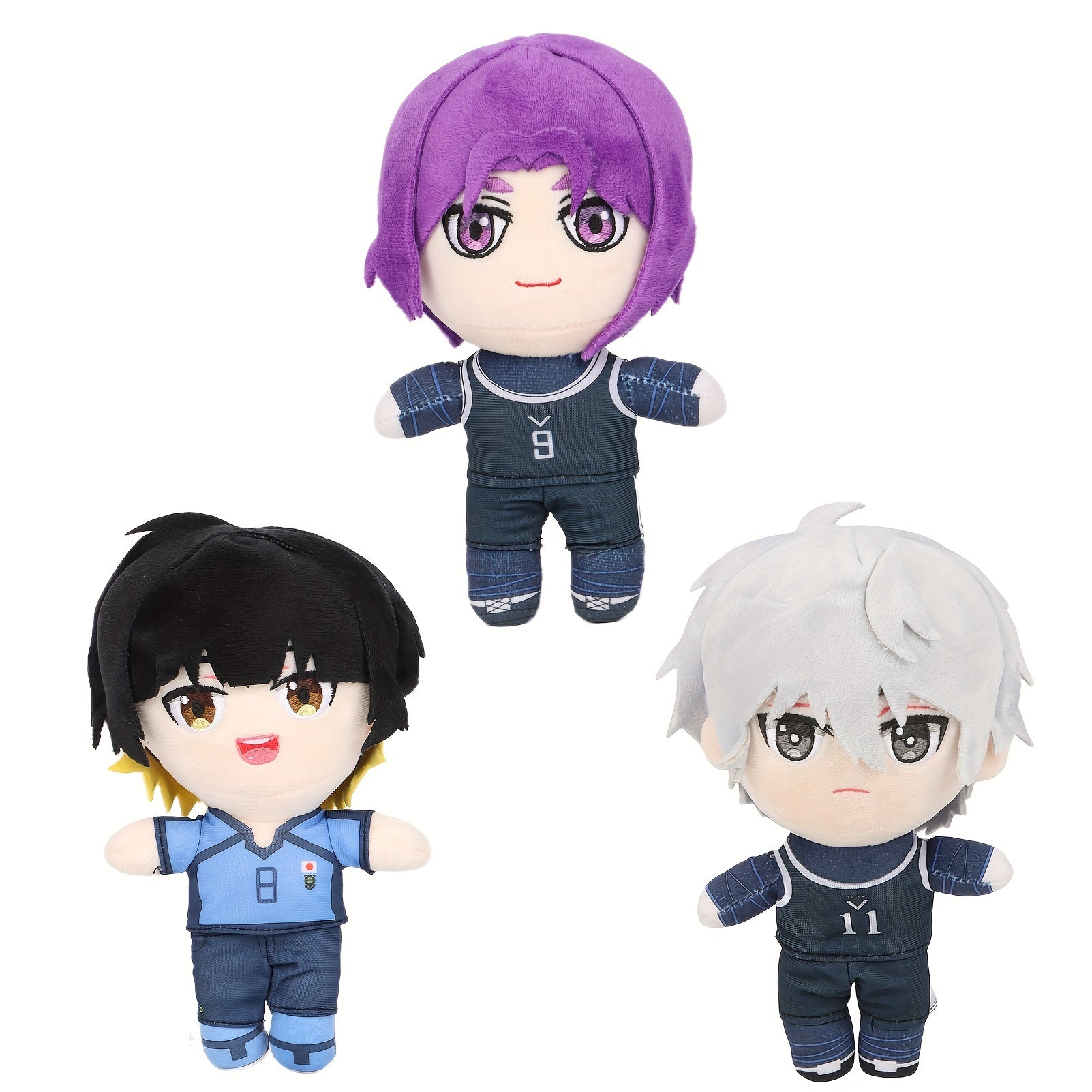 Purple Doll Plush Toy Soft Stuffed Anime Game Characters Gift