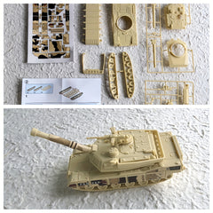 Main Battle Tank Assembly Toy, Military Educational Simulation Toy