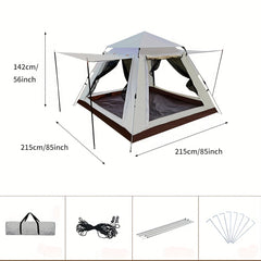 Hydraulic Quick Opening Folding Tent Portable Rainproof Tent