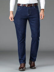 Men's Formal Jeans Business Dress Pants