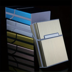 Aluminum Cigarette Case 20 Capacity Magnetic Buckle