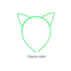 Cat Ear Hairbands Party Decorations Bunny Bow Headwear for Girls