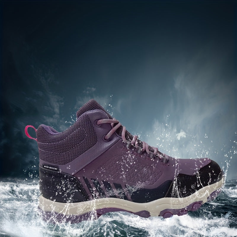 Kids Boy's Hiking Shoes Non Slip Lace Up Durable Sneakers
