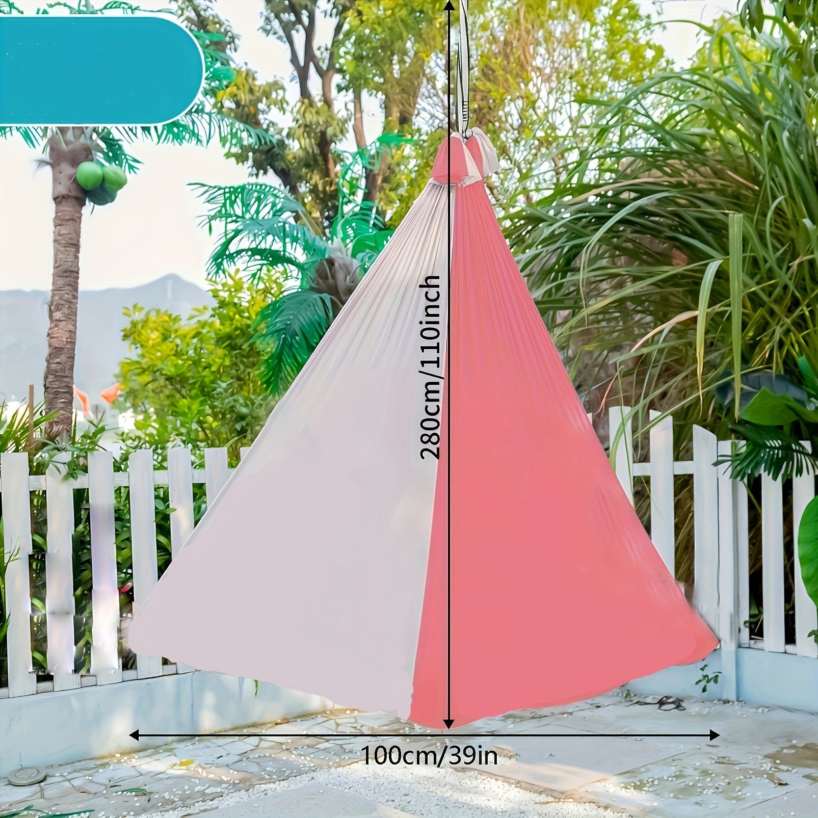 Block Hammock Bearing Load 150kg Swing Hanging Chair