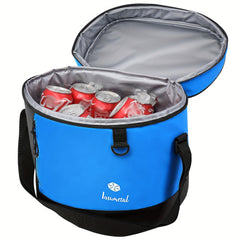 Waterproof Insulated Camping Cooler Bag with Handle and Shoulder Strap