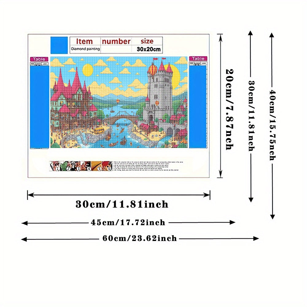 Fantasy Diamond Painting Kit for Adults - Captivating Craft Supplies Set