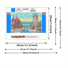 Fantasy Diamond Painting Kit for Adults - Captivating Craft Supplies Set