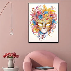 DIY Venetian Mask Pattern Diamond Painting Kit