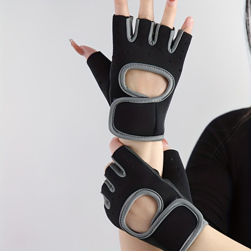 Unisex Half Finger Cycling & Climbing Outdoor Fitness Gloves