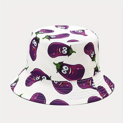 Reversible Bucket Hat Lightweight Casual Sun Hat Spring & Summer