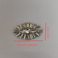 1pair Shoe Buckle Replacement Accessory for Repairing Shoes