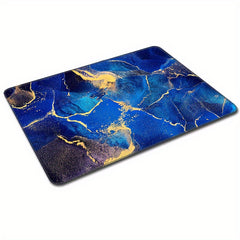 Hand painted Crack Printing Mouse Pad, Non-slip Square Design
