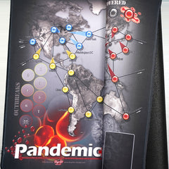 Pandemic Board Game Play Mat Base Game Family Board Game Map Player Mat