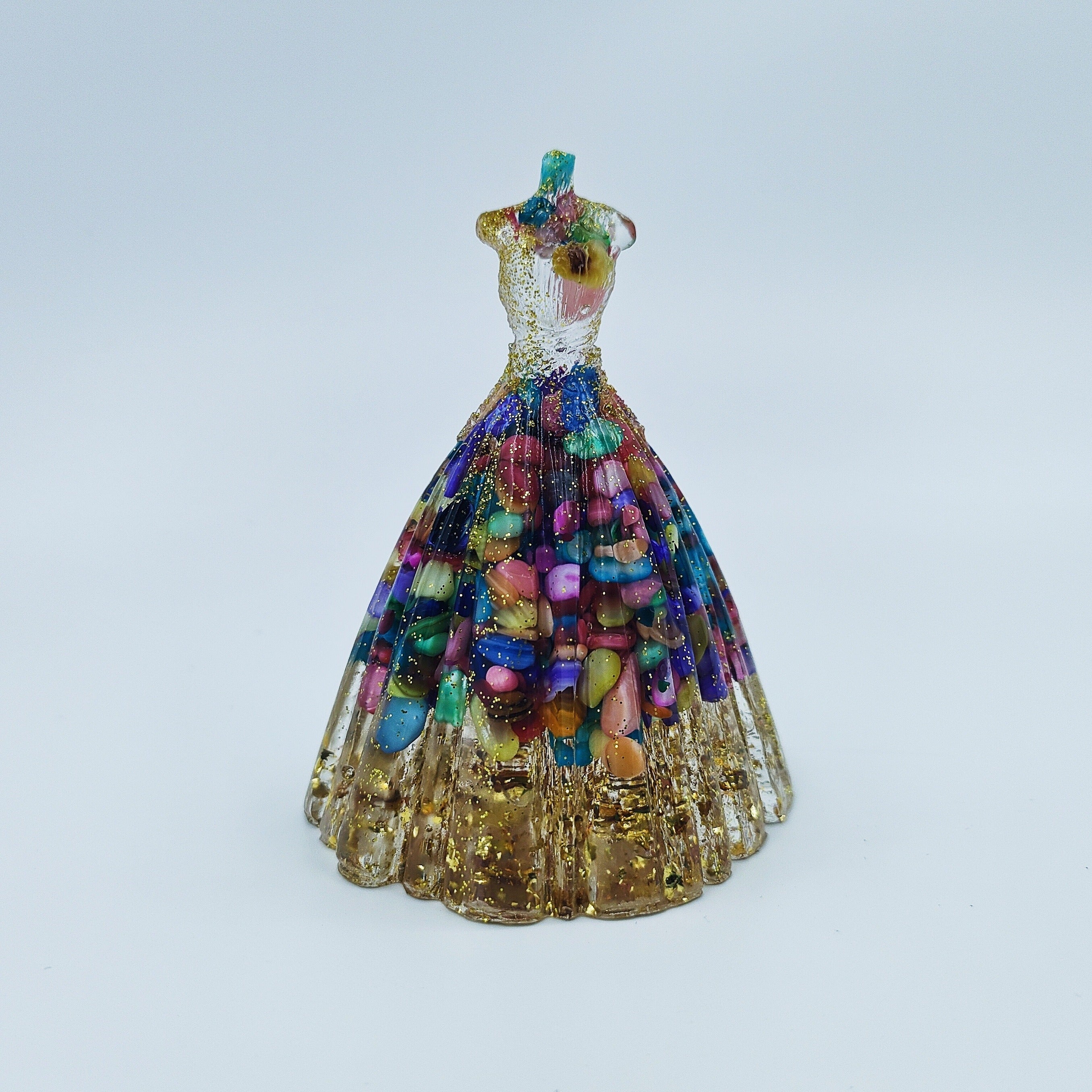 Wedding Dress Resin Crystal Gravel Drop Glue Ornaments Gift