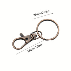 Durable Metal Rotary Keychain for Unique Jewelry Making