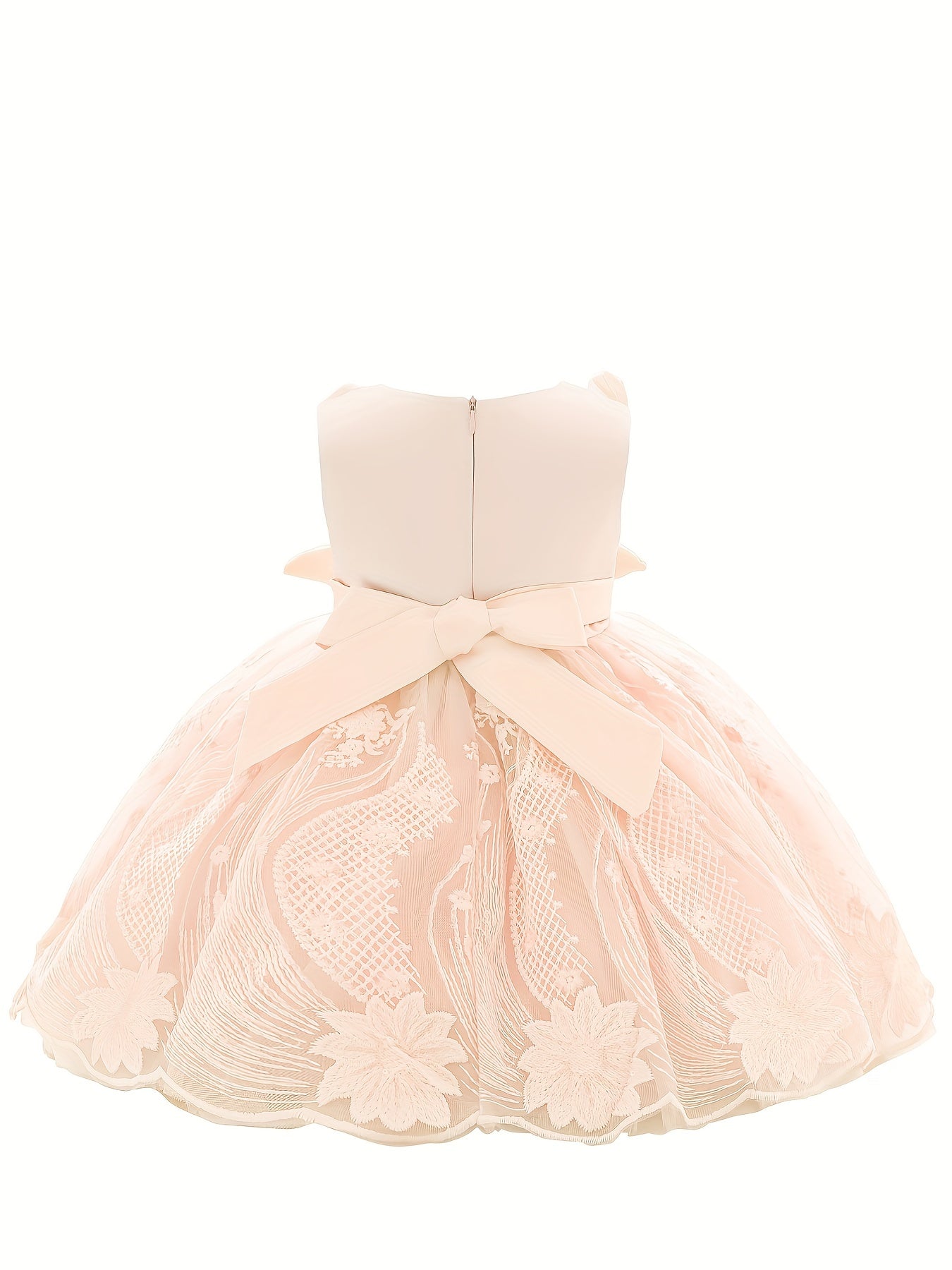 Girls Mesh Princess Dress Formal Dress For Wedding Flower Kids Christmas