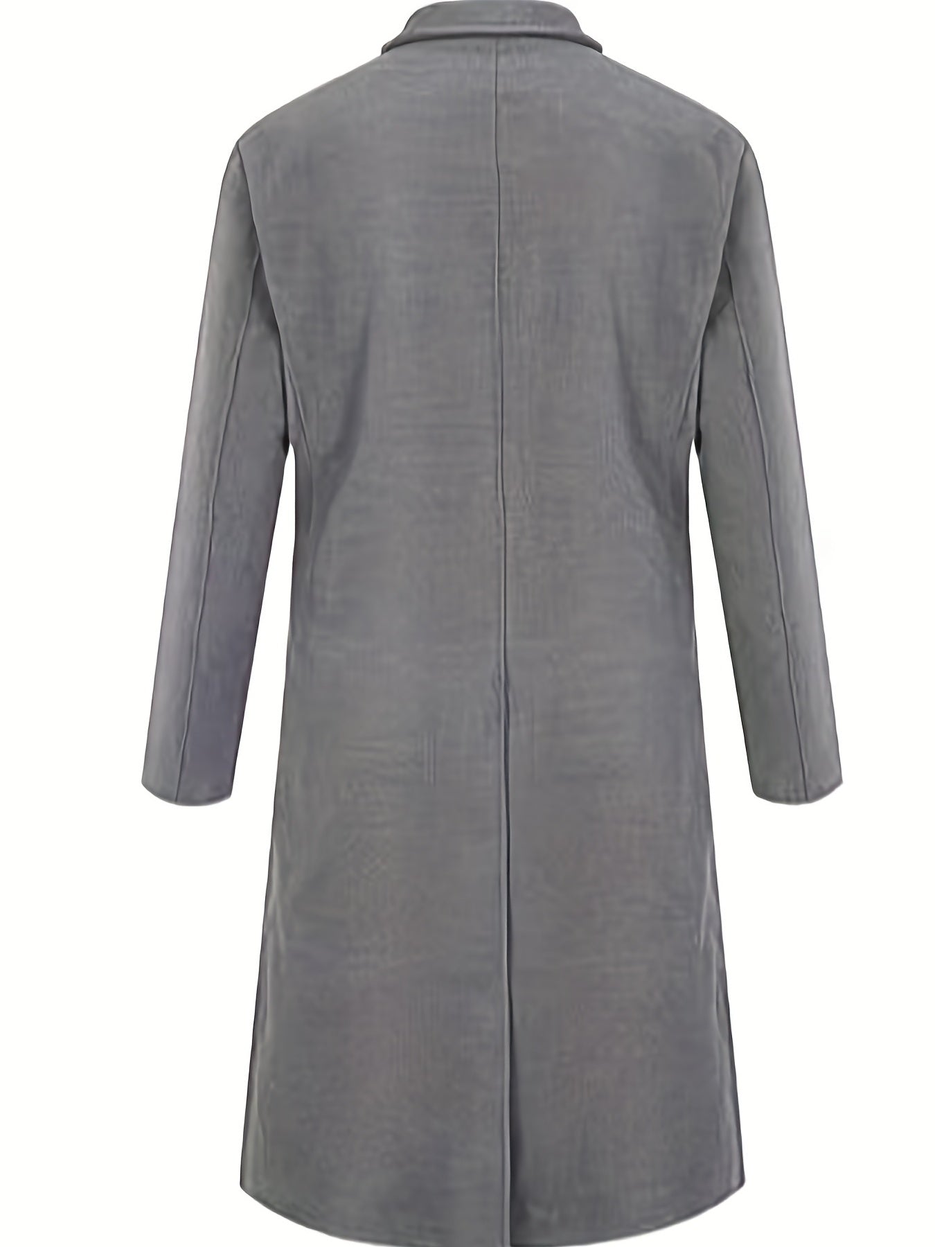 Men's Retro Trench Coat Single Breasted Overcoat