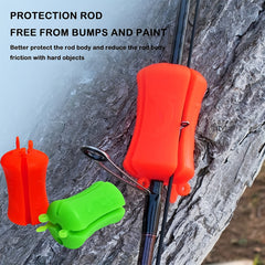 6pcs Portable Fishing Rod Fixed Ball Fishing Pole Clip