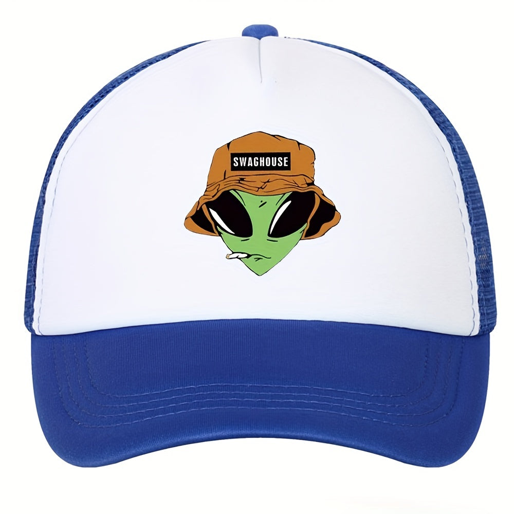Mesh Breathable Sunshade Sports Trucker Cap Summer Sunscreen Mesh Hat