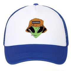 Mesh Breathable Sunshade Sports Trucker Cap Summer Sunscreen Mesh Hat