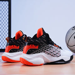 Women's Basketball Shoes Flying Woven Surface Breathable Sneakers