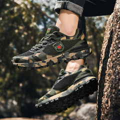 Men's Camo Sneakers Soft Sole Outdoor Shoes