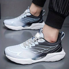 Men's Graphic Mesh Sneakers Walking Shoes