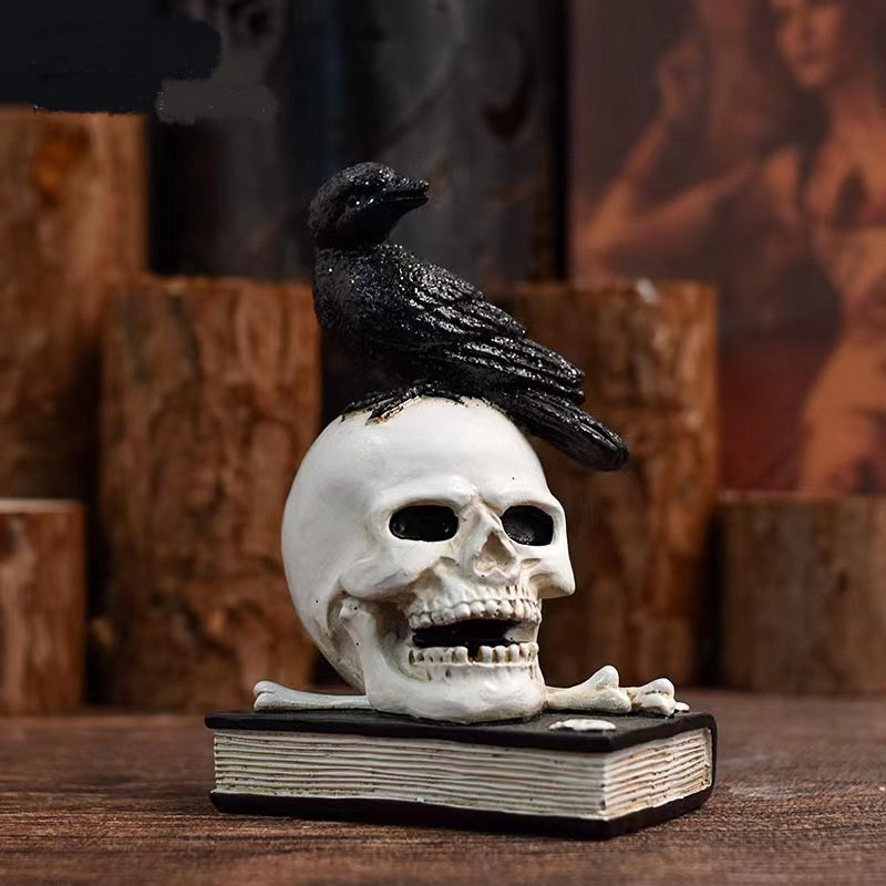 Halloween Skeleton Ornament Prank Skull Decor Props