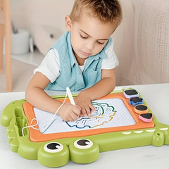 Alligator Pattern Magnetic Drawing Board Stylus Doodle Pad