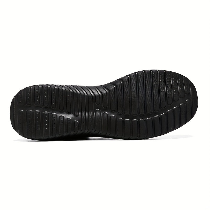 Men's Breathable Knit Sneakers for Running