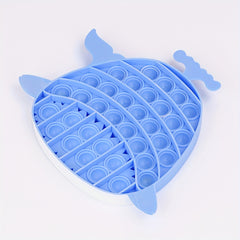 Whale Bubble Press Puzzle Toy Fidget Toy Push Bubble Toy Party Game Decoration G