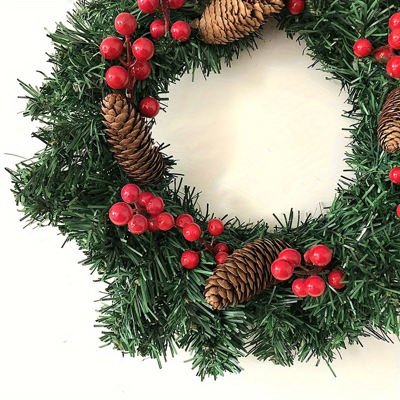 Pine Cone Red Fruit Garland Christmas Hanging Decorations