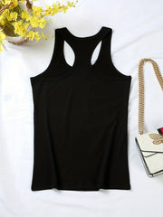 Dog Print Tank Top Sleeveless Casual Top For Summer & Spring Women's Clothing