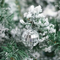 12pcs Small Foam Core Glass Mirror Balls 3.0 cm Halloween Christmas Gift
