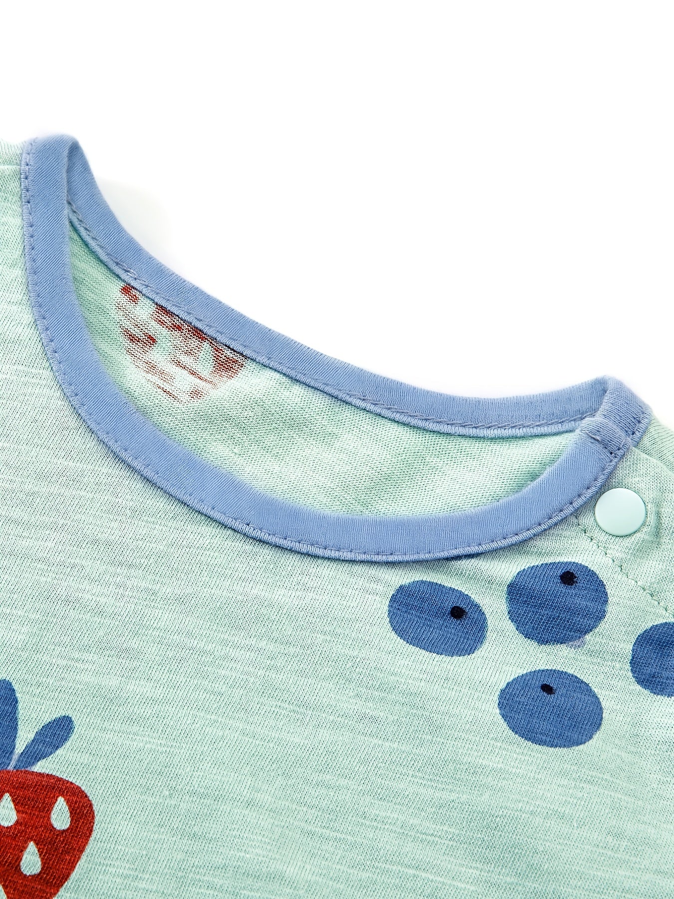 Baby Boys Fruits Print Long Sleeve T Shirts