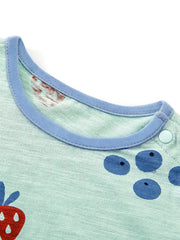 Baby Boys Fruits Print Long Sleeve T Shirts