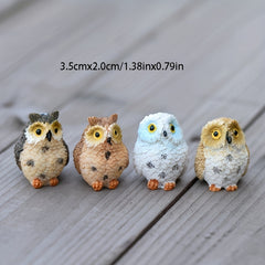 Owl Statue Garden Lawn Patio Outdoor Decor