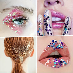 32 Colors Holographic Craft Glitter Resin Art Cosmetic Glitter