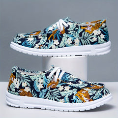 Lightweight Planet Print Skate Shoes Outdoor Sneakers